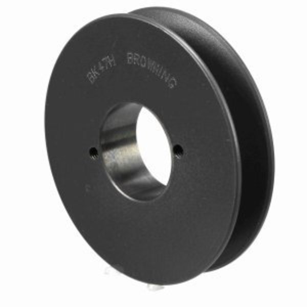 Browning Classical Gripbelt BK Series Type 1 Single Groove Sheave, Split Taper Bore, 3/8 to 1-1/2 Bore 1042449